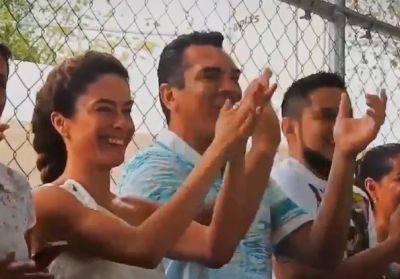 Gobernador de Campeche inculca disciplina deportiva en su familia. VIDEO