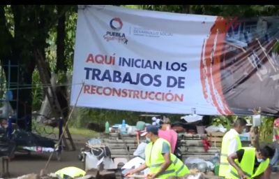 Anuncia Tony Gali 10 medidas para reconstrucción en Puebla. VIDEO