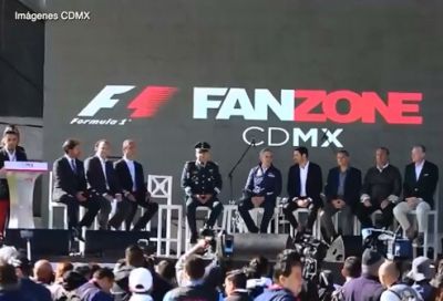 Inauguran Fanzone de F1 en Campo Marte. VIDEO