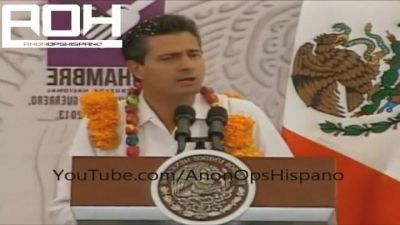Peña Nieto es interrumpido en discurso. VIDEO