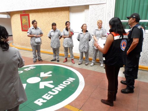 Supervisa Protección Civil simulacro en hotel de Azcapotzalco