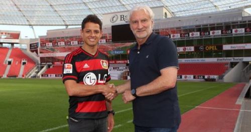 “Chicharito” Hernández es presentado como nuevo jugador del Bayer Leverkusen