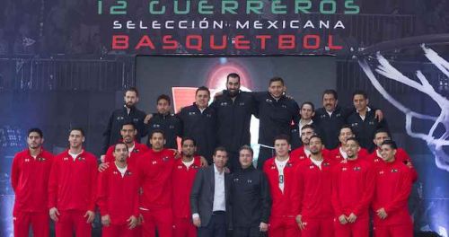 Presentan a la Selección Mexicana de Baloncesto que irá al preolímpico